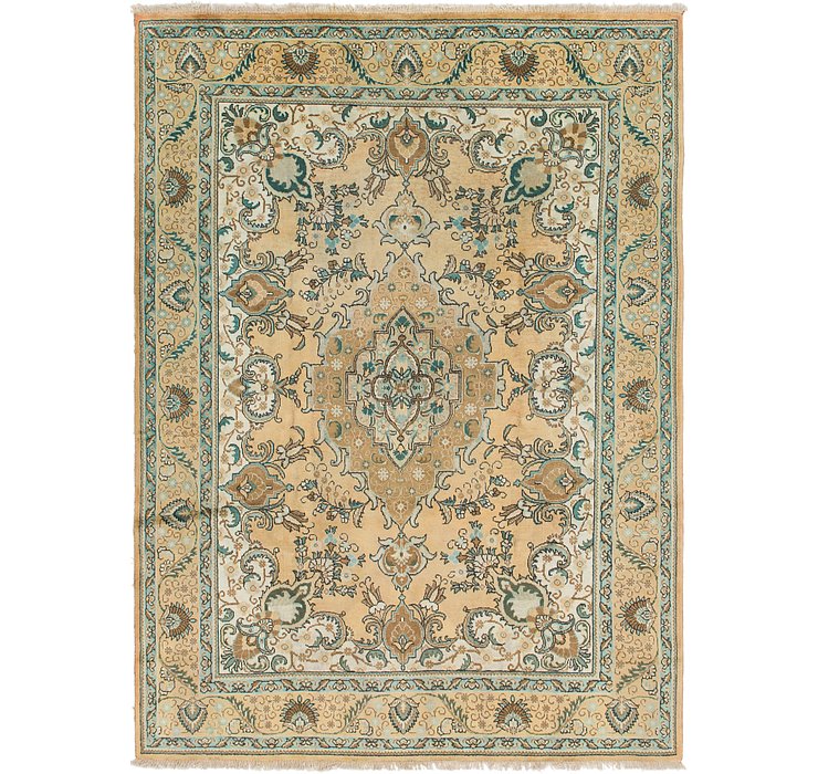8' x 11' 2 Tabriz Persian Rug
