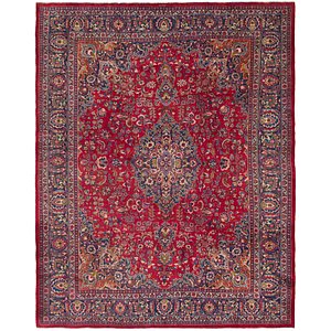 HandKnotted 9' 10 x 12' 6 Mashad Persian Rug