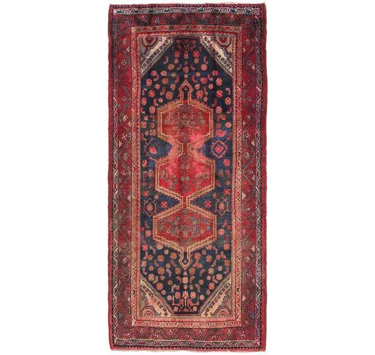4' 2 x 9' 4 Hamedan Persian Runner ...