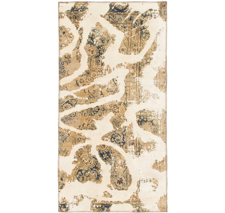 3' x 6' Ultra Vintage Persian R...