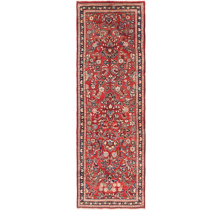 3' 5 x 10' 2 Mahal Persian Runner Rug