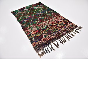 4' 7 x 6' 8 Moroccan Rug