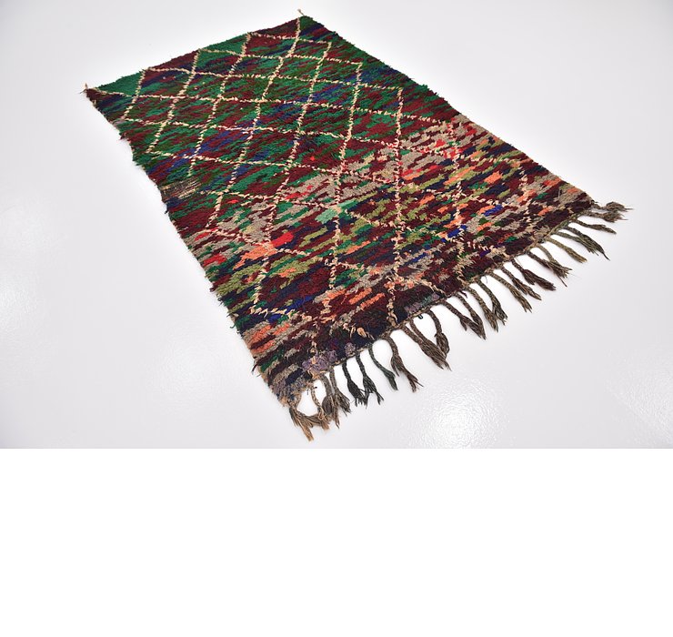 4' 7 x 6' 8 Moroccan Rug