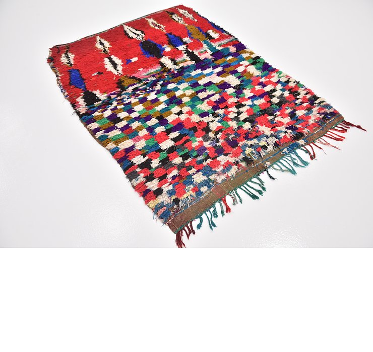 4' 9 x 6' 3 Moroccan Rug