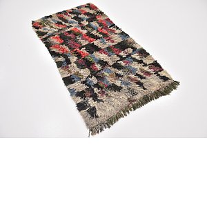 HandKnotted 3' x 5' 8 Moroccan Rug