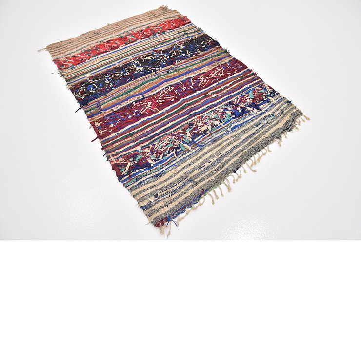 3' 5 x 5' Moroccan Rug