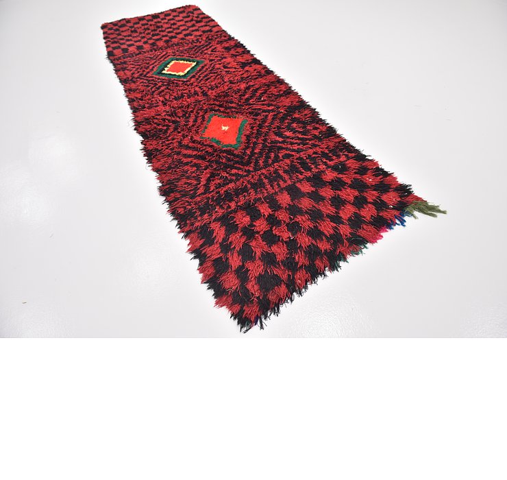 3' 5 x 11' 5 Moroccan Runner Rug