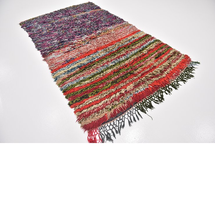 5' x 8' 4 Moroccan Rug