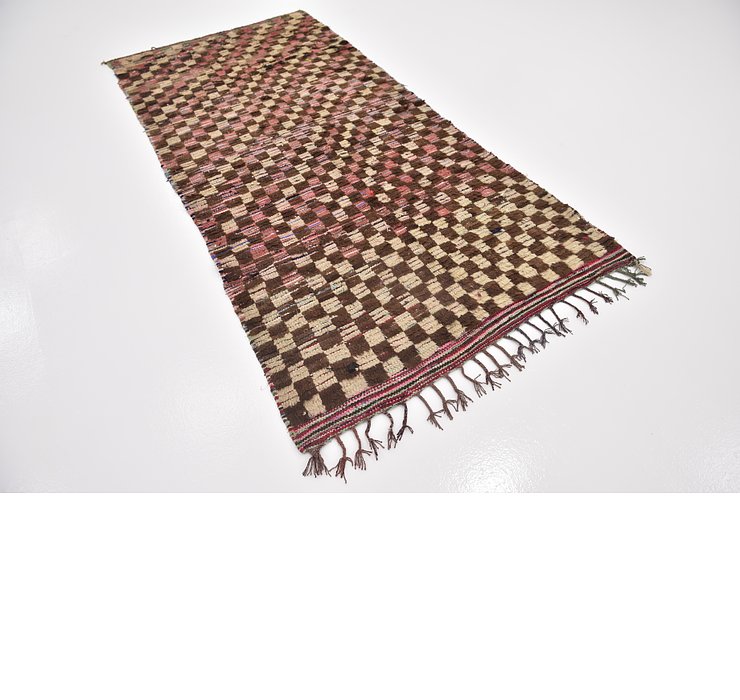 4' x 8' 3 Moroccan Runner Rug