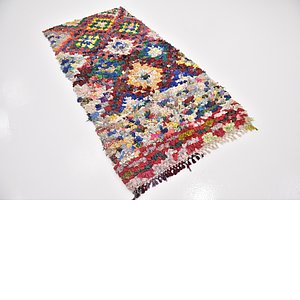 3' 6 x 7' 3 Moroccan Runner Rug