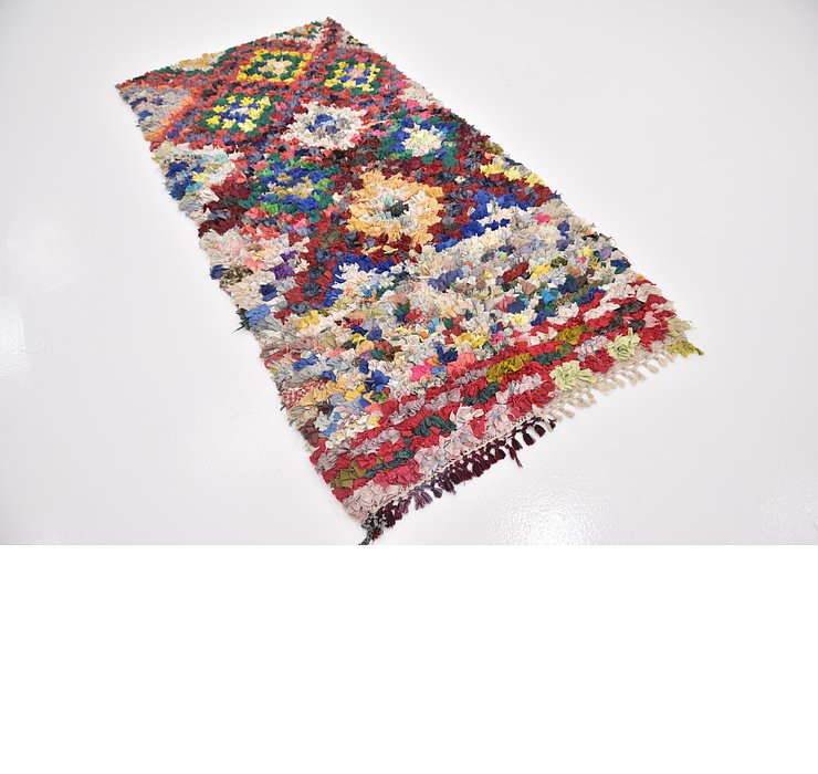 3' 6 x 7' 3 Moroccan Runner Rug
