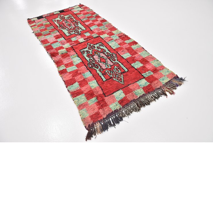 HandKnotted 3' 6 x 7' 4 Moroccan Rug