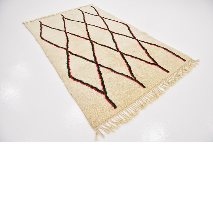 5' 2 x 8' 6 Moroccan Rug