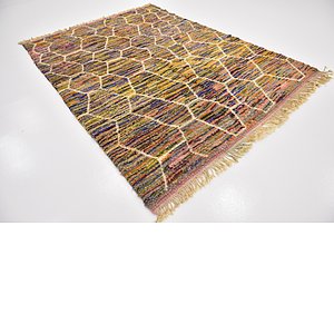 7' x 9' 9 Moroccan Rug