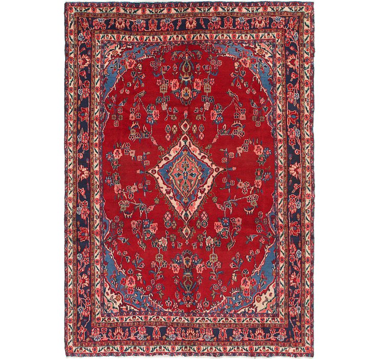 6' 8 x 9' 9 Shahrbaft Persian Rug