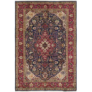 6' 6 x 9' 7 Tabriz Persian Rug