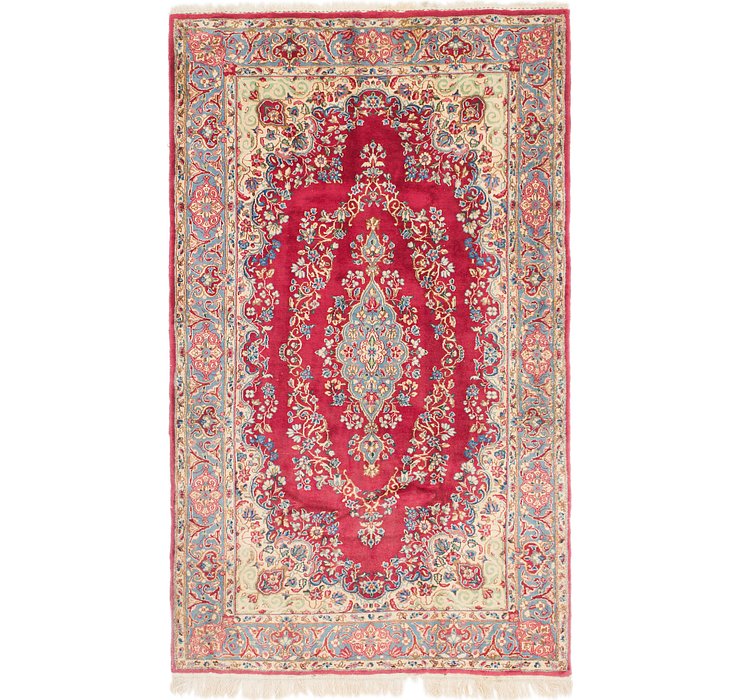 4' 9 x 8' Kerman Persian Rug