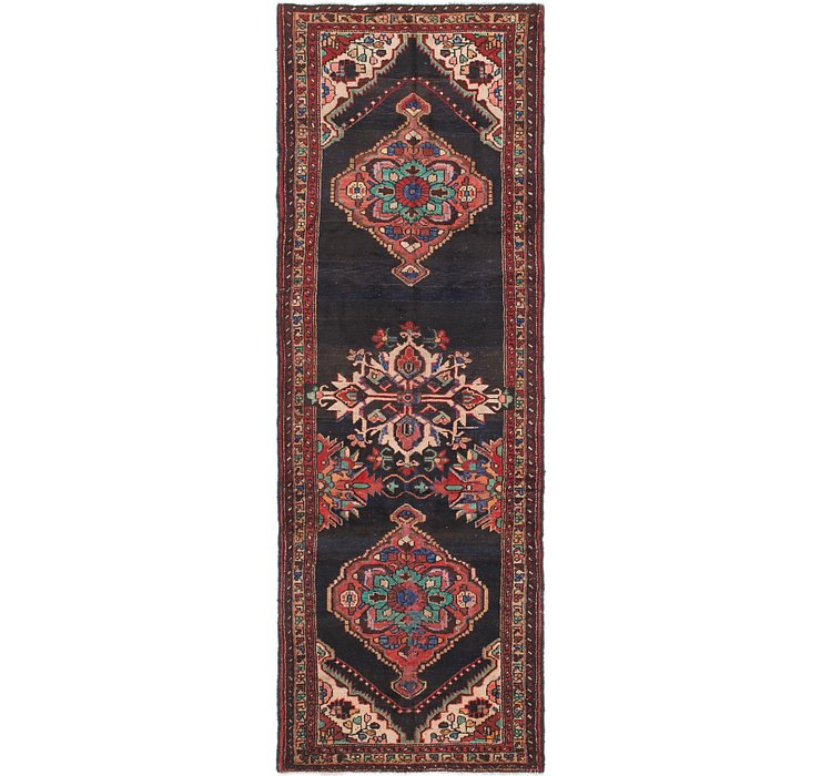 107cm x 305cm Hamedan Persian Runner ...