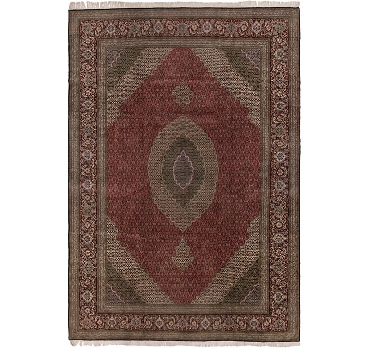 8' x 11' 7 Tabriz Persian Rug