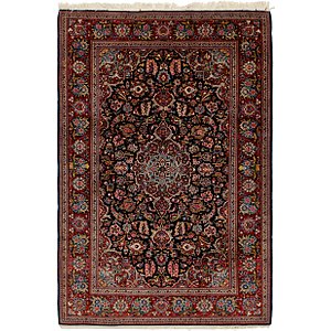 4' 7 x 7' Kashan Persian Rug