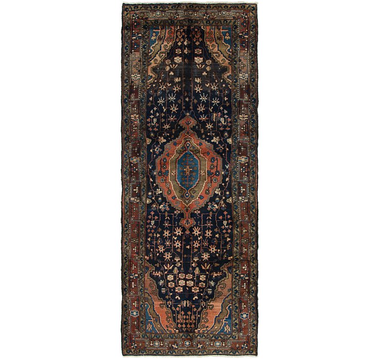 3' 9 x 10' Hamedan Persian Runner ...
