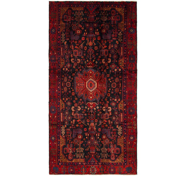 4' 9 x 9' 9 Nahavand Persian Runner...
