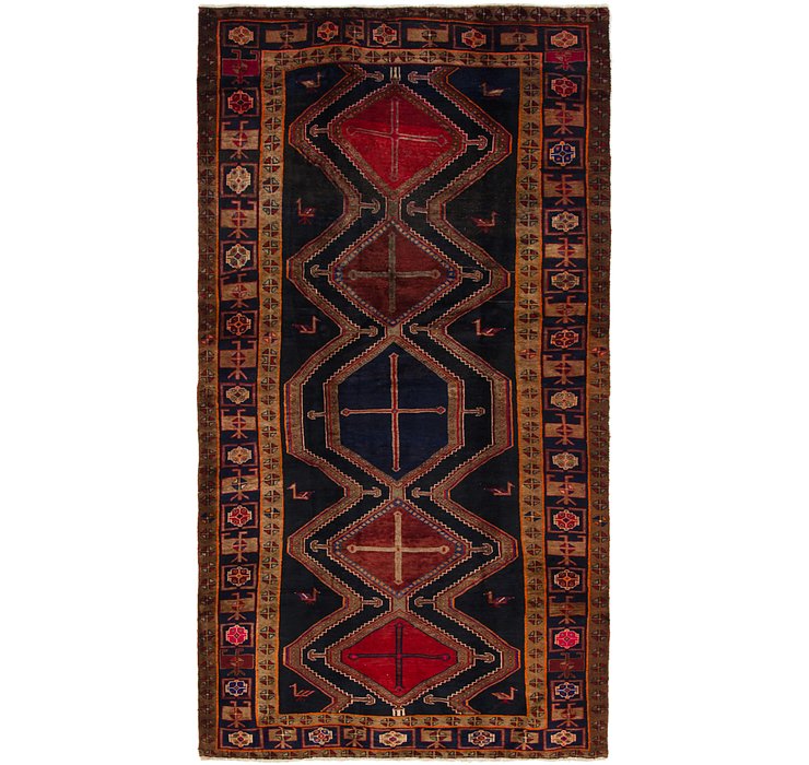 5' x 9' 4 Koliaei Persian Rug
