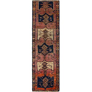 3' 7 x 12' 8 Shiraz Persian Runner Rug