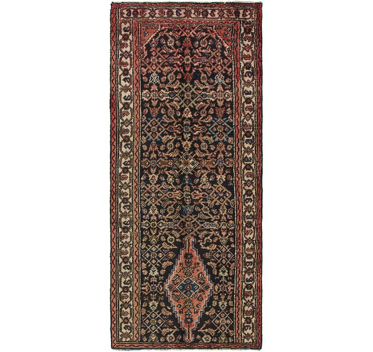 3' 4 x 8' 3 Hamedan Persian Runner ...