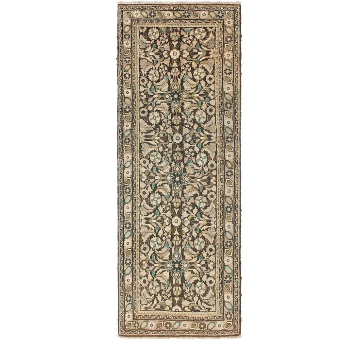 3' 6 x 9' 8 Mahal Persian Runner Rug