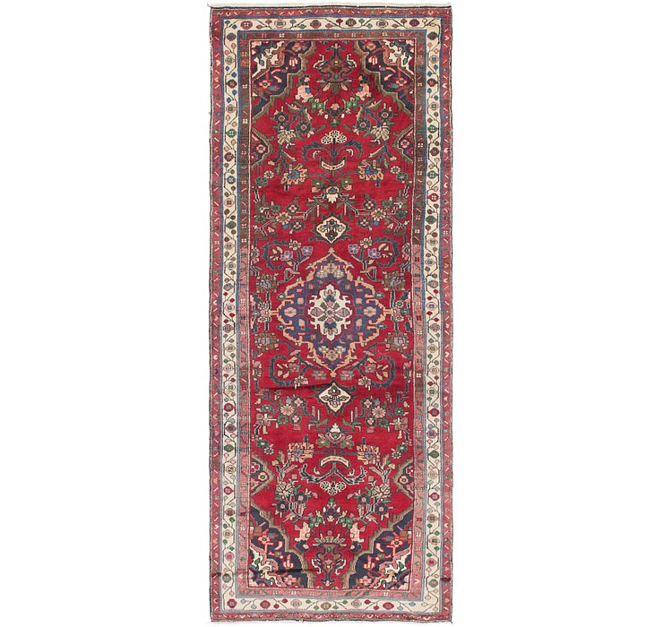 3' 6 x 9' 9 Hamedan Persian Runner ...
