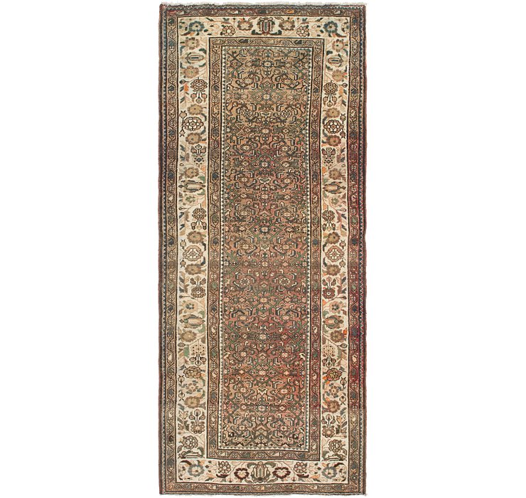 4' 3 x 10' 4 Hossainabad Persian Run...