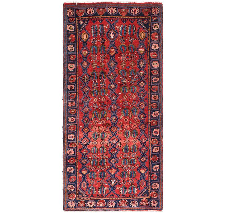 4' 3 x 9' 7 Malayer Persian Runner ...