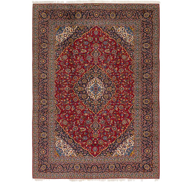 9' 9 x 13' Kashan Persian Rug