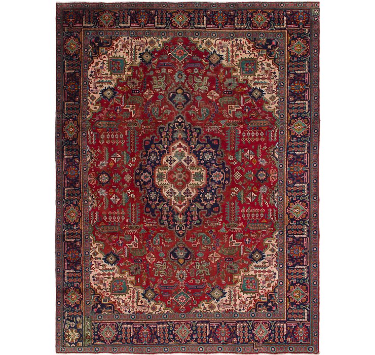 9' 10 x 12' 9 Tabriz Persian Rug