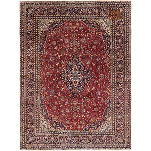 9' 4 x 12' 4 Kashan Persian Rug