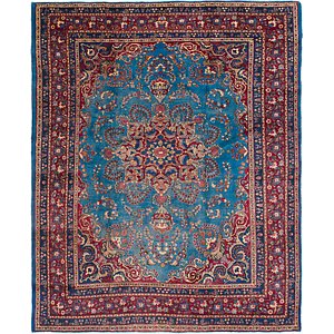 9' 10 x 12' Mashad Persian Rug