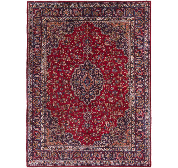 9' 9 x 12' 8 Mashad Persian Rug