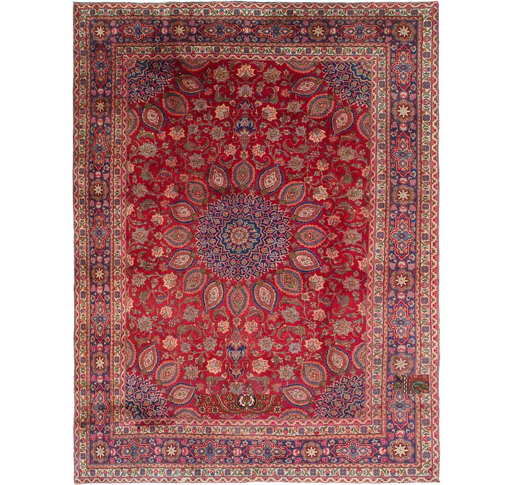 9' 8 x 12' 7 Mashad Persian Rug