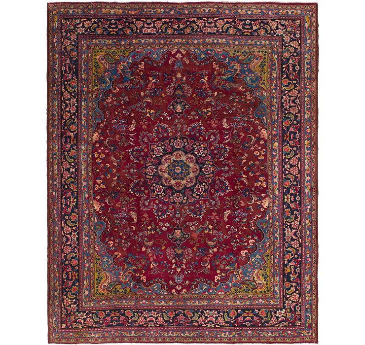 9' 10 x 12' 6 Mashad Persian Rug