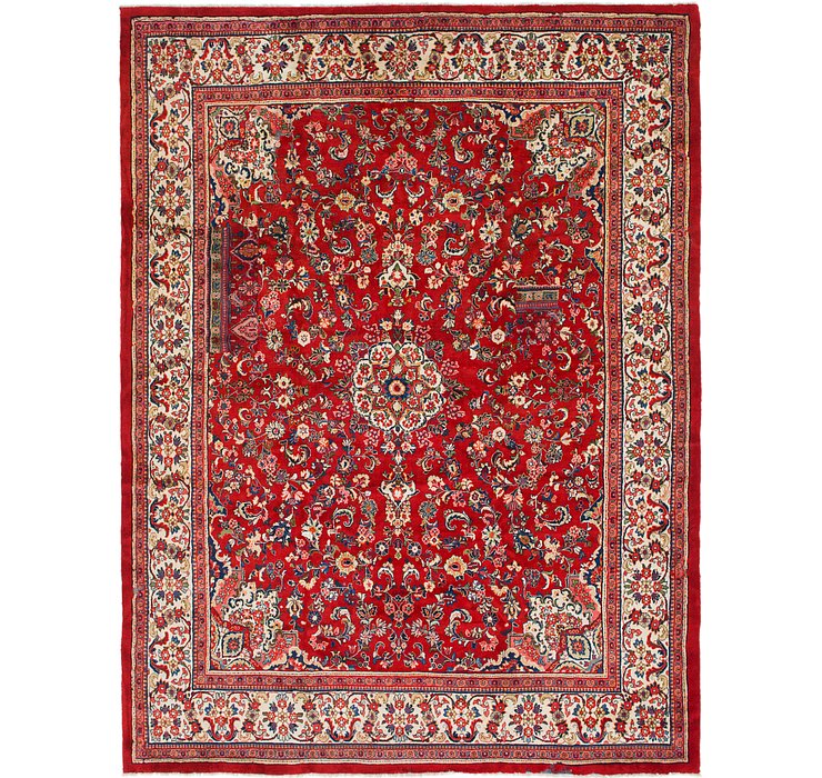 10' 5 x 14' Sarough Persian Rug