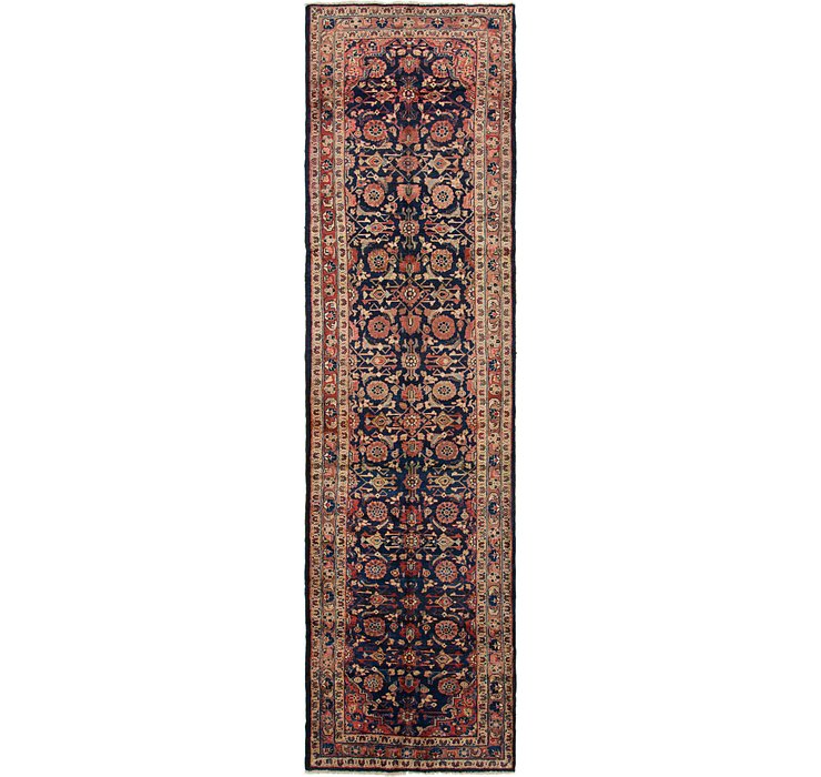 3' 9 x 13' 9 Mahal Persian Runner Rug