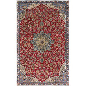 6' 9 x 11' Isfahan Persian Rug
