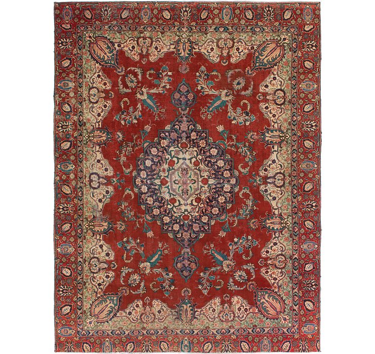 8' 9 x 11' 7 Tabriz Persian Rug
