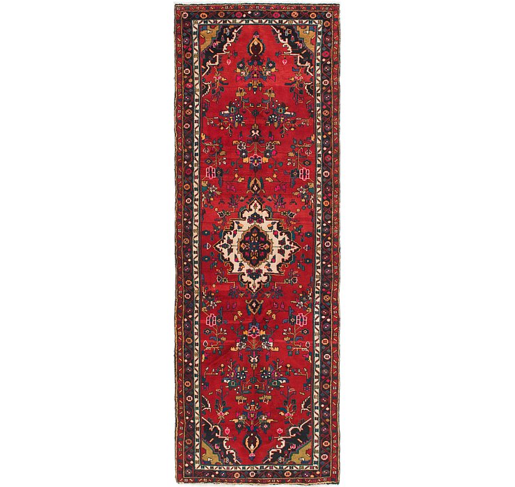 3' 8 x 10' 9 Hamedan Persian Runner ...