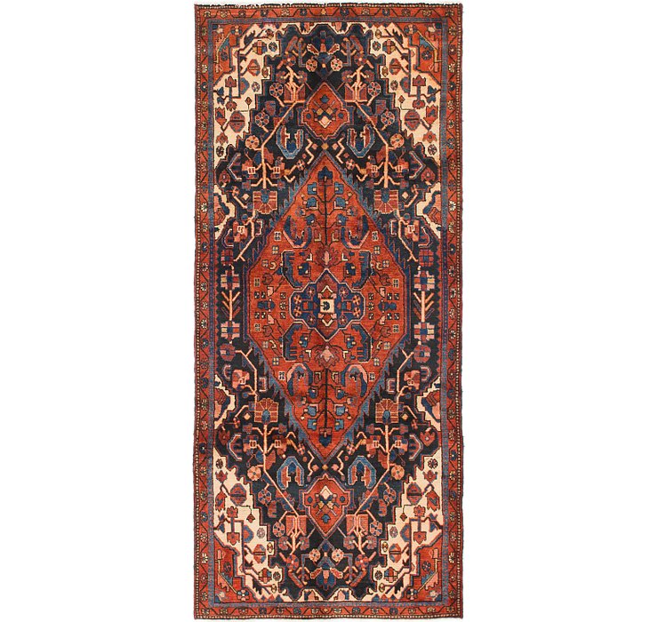 3' 9 x 8' 7 Nahavand Persian Runner...