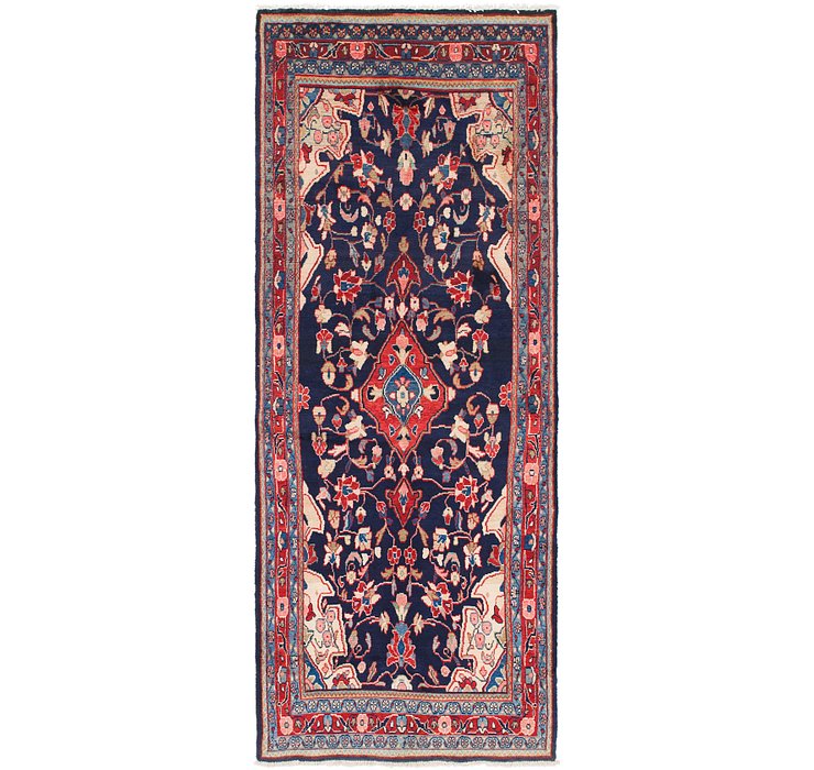 3' 9 x 9' 8 Mahal Persian Runner Rug