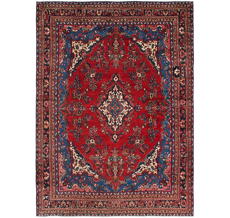 8' 7 x 12' Hamedan Persian Rug