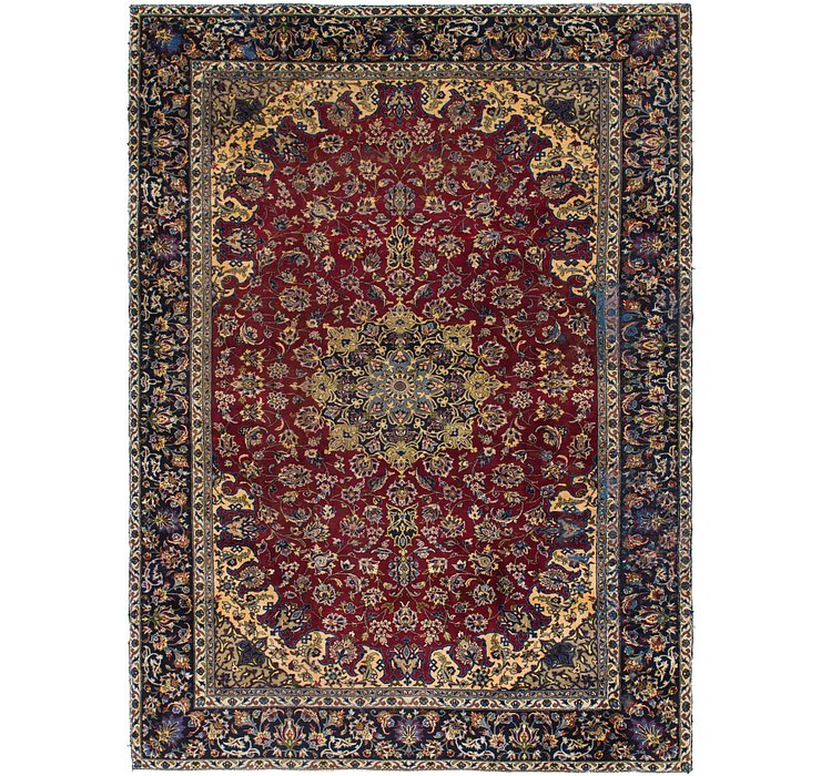 8' 8 x 12' Isfahan Persian Rug