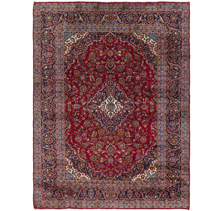 HandKnotted 9' 9 x 12' 10 Kashan Persian Rug